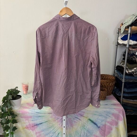 Tommy Hilfiger Red Casual Button Down Shirt men’s medium - Picture 5 of 6